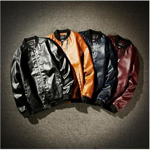 men's fur & faux 2021 autumn leather plus size 5xl jacket zipper korean style slim pu coat male business out punk warm, Black
men's fur & faux 2021 autumn leather plus size 5xl jacket zipper korean style slim pu coat male business out punk warm, Black