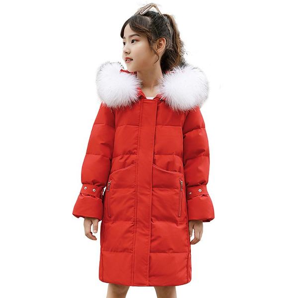 girl down jacket thick warm fashion long model children white duck parkas coat fur kids teenager outerwear for cold winter, Blue;gray
girl down jacket thick warm fashion long model children white duck parkas coat fur kids teenager outerwear for cold winter, Blue;gray
