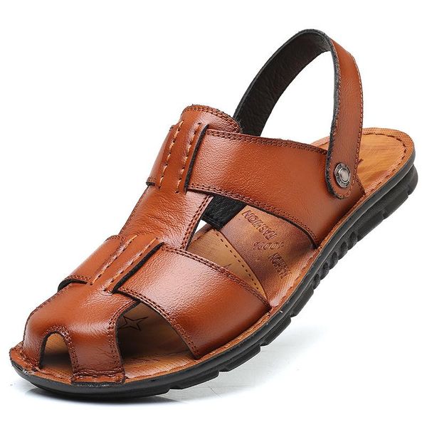 sandals men 2021 genuine leather slippers male beach shoes platform summer plus size 48 zapatos de hombre, Black
sandals men 2021 genuine leather slippers male beach shoes platform summer plus size 48 zapatos de hombre, Black