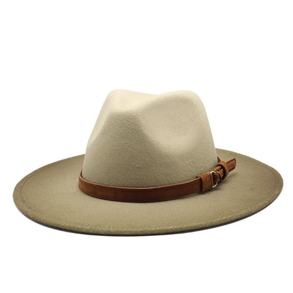 wide brim hats 2021 fashion elegant multi colors with belt fedora hat classic felt for women and men, Blue;gray
wide brim hats 2021 fashion elegant multi colors with belt fedora hat classic felt for women and men, Blue;gray