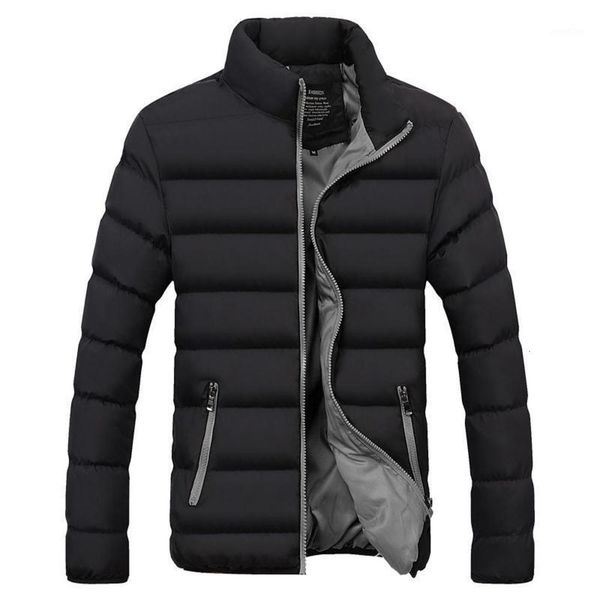 men's down & parkas fleece parka coat mens winter thick cotton outwear men fashion jacket male stand collar brand clothing casual zippe, Black
men's down & parkas fleece parka coat mens winter thick cotton outwear men fashion jacket male stand collar brand clothing casual zippe, Black