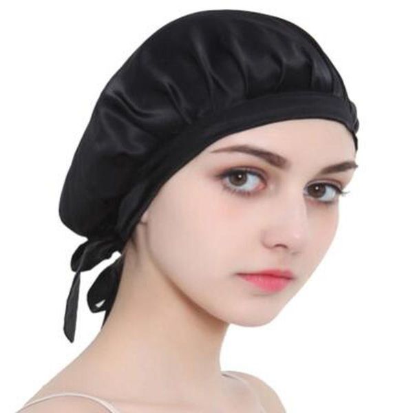 long hair care women fashion mulberry silk satin bonnet cap night sleeping hat for girls family bathroom supplies shower caps
long hair care women fashion mulberry silk satin bonnet cap night sleeping hat for girls family bathroom supplies shower caps