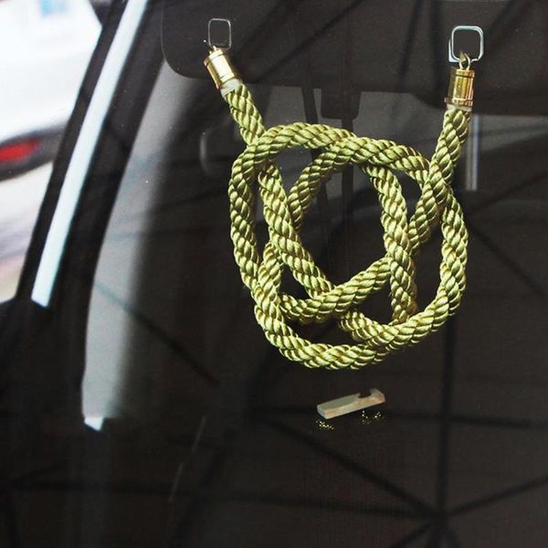 interior decorations universal car rear-view mirror ornament lucky braided rope chrysanthemum knot
interior decorations universal car rear-view mirror ornament lucky braided rope chrysanthemum knot