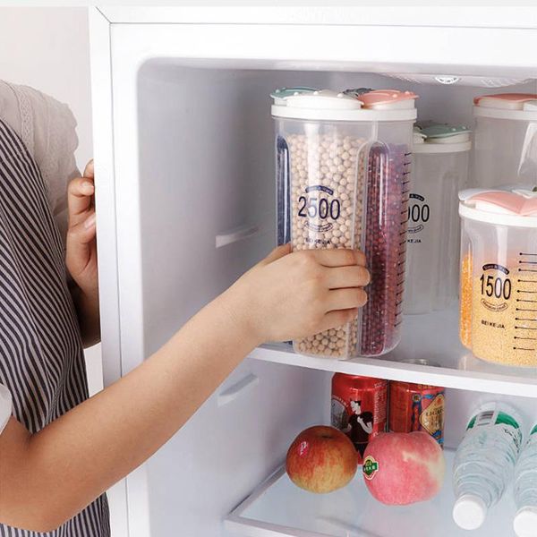 grain storage box compartmentalized grocery jar kitchen with divider moisture-proof flower petal sealing bottles & jars
grain storage box compartmentalized grocery jar kitchen with divider moisture-proof flower petal sealing bottles & jars