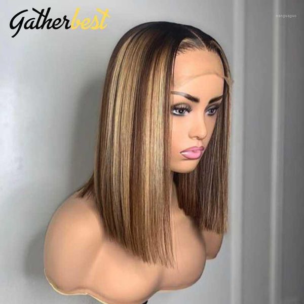 brazilian straight remy human hair 13x4 lace frontal wigs honey blonde front 4/27# highlight bob wig1, Black;brown
brazilian straight remy human hair 13x4 lace frontal wigs honey blonde front 4/27# highlight bob wig1, Black;brown