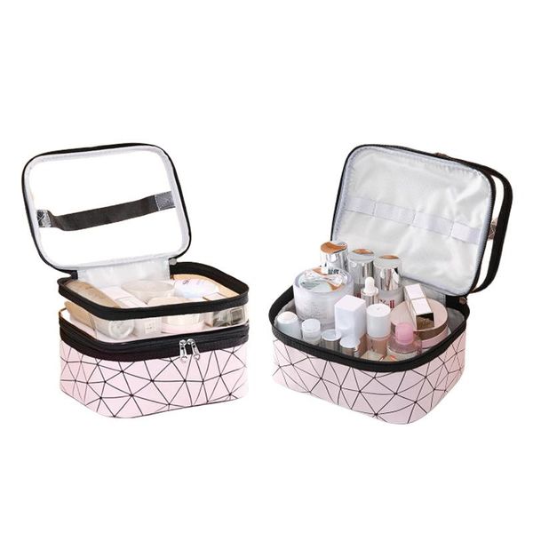 travel cosmetic bag makeup case women zipper hand holding make up handbag organizer storage girls pouch toiletry wash bags & cases
travel cosmetic bag makeup case women zipper hand holding make up handbag organizer storage girls pouch toiletry wash bags & cases