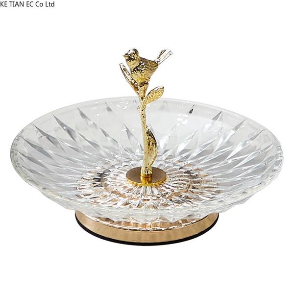 dishes & plates modern luxury glass fruit snack tray creative metal pomegranate bird cake storage jewelry cosmetic decoration
dishes & plates modern luxury glass fruit snack tray creative metal pomegranate bird cake storage jewelry cosmetic decoration