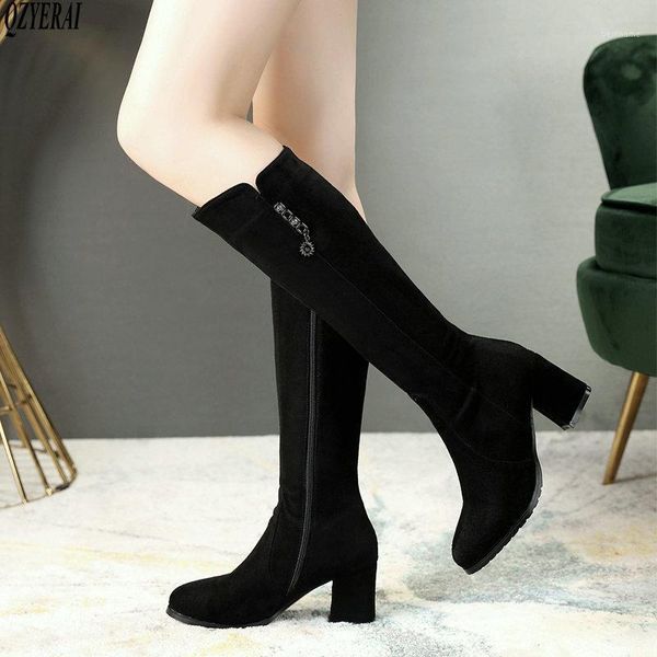 boots women female winter shoes woman fur warm snow fashion square high heels knee black1, Black
boots women female winter shoes woman fur warm snow fashion square high heels knee black1, Black