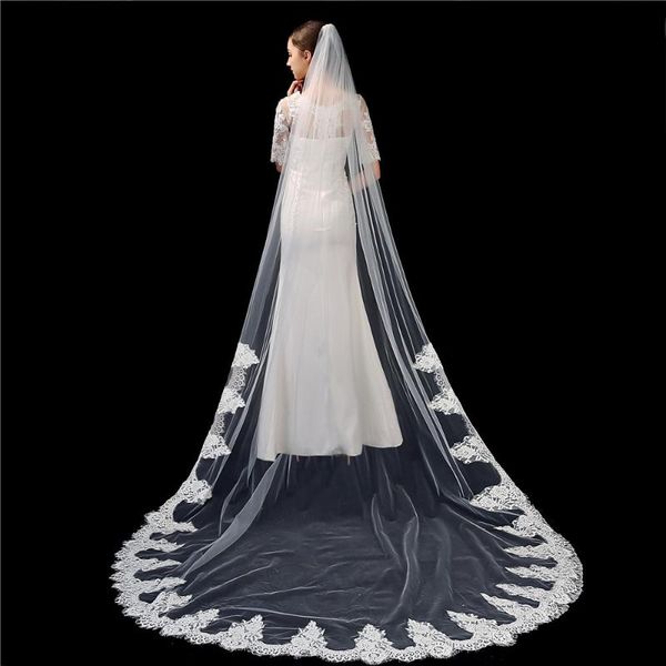 bridal veils 2021 gryffon luxury wedding veil with comb classic lace appliqued edge one-layer cathedral, Black
bridal veils 2021 gryffon luxury wedding veil with comb classic lace appliqued edge one-layer cathedral, Black