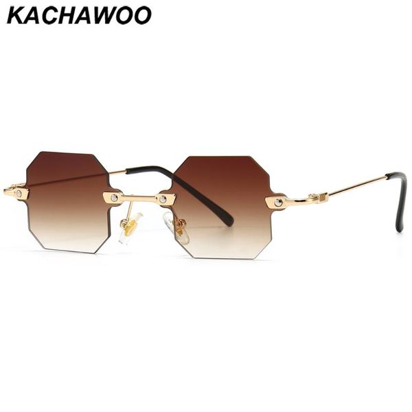sunglasses kachawoo octagonal vintage rimless male brown blue square metal sun glasses female party frameless european style, White;black
sunglasses kachawoo octagonal vintage rimless male brown blue square metal sun glasses female party frameless european style, White;black