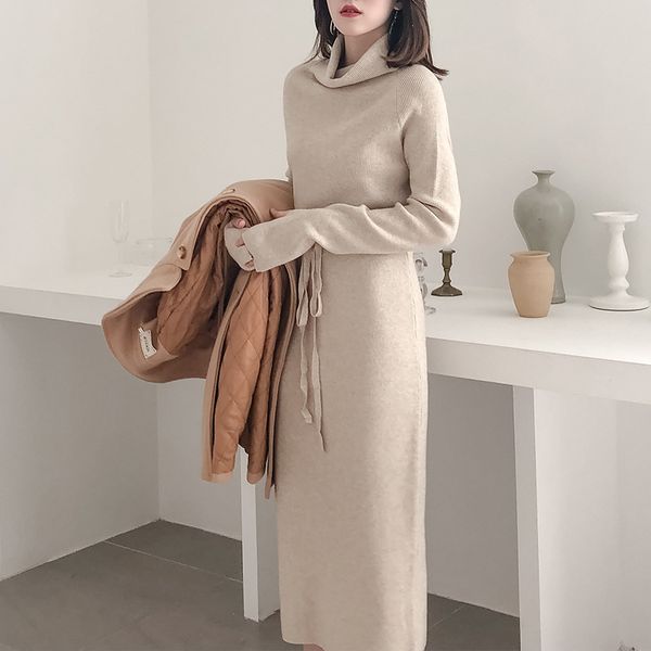 autumn-winter dress vintage long sleeve warm fashion turtelneck sweater elegant office oversized knitted 210514, Black;gray
autumn-winter dress vintage long sleeve warm fashion turtelneck sweater elegant office oversized knitted 210514, Black;gray