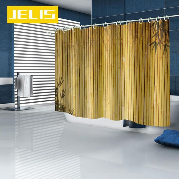 shower curtains simulation bamboo curtain 3d printing waterproof polyester for bathroom home decor customized
shower curtains simulation bamboo curtain 3d printing waterproof polyester for bathroom home decor customized