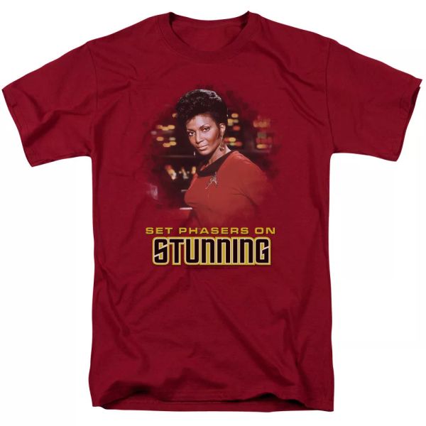 star trek stunning tv show t-shirt sizes s-3x new, White;black