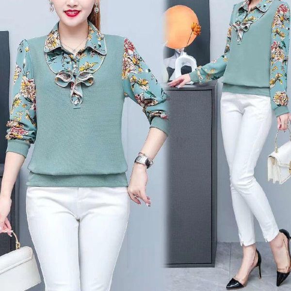 women's t-shirt 2021 bottoming shirt women spring/summer mother foreign style thin long-sleeved female loose small blouse 276, White
women's t-shirt 2021 bottoming shirt women spring/summer mother foreign style thin long-sleeved female loose small blouse 276, White