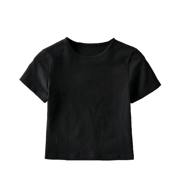 women's t-shirt slim cotton tee lady 2021 summer women o-neck thin modal crop short sleeves t shirt fashion style brief paragraph, White
women's t-shirt slim cotton tee lady 2021 summer women o-neck thin modal crop short sleeves t shirt fashion style brief paragraph, White