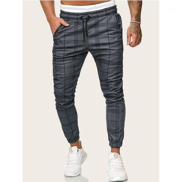 men's pants 2021 fashion men plaid sport gym slim fit long trousers drawstring sweatpants all-matching joggers, Black
men's pants 2021 fashion men plaid sport gym slim fit long trousers drawstring sweatpants all-matching joggers, Black