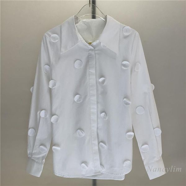women's blouses & shirts long sleeve and women sweet three-dimensional floral turn-down collar all-match blusas mujer white nancylim
women's blouses & shirts long sleeve and women sweet three-dimensional floral turn-down collar all-match blusas mujer white nancylim