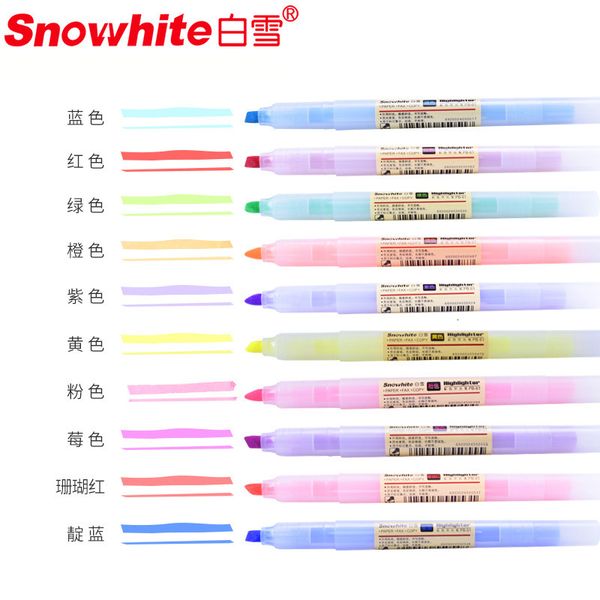 painting pens white snow pb61 light orcent pen makaron multi 10 color students with oblique head marking marker, Black;red
painting pens white snow pb61 light orcent pen makaron multi 10 color students with oblique head marking marker, Black;red