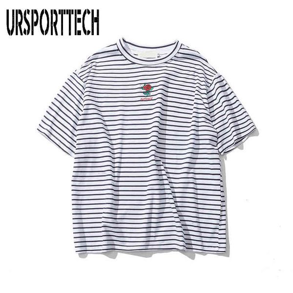 factoryagrn short ursporttech shirt rose embroidery men striped t sleeve 2020 summer high street oversized hip hop tshirt, White;black
factoryagrn short ursporttech shirt rose embroidery men striped t sleeve 2020 summer high street oversized hip hop tshirt, White;black