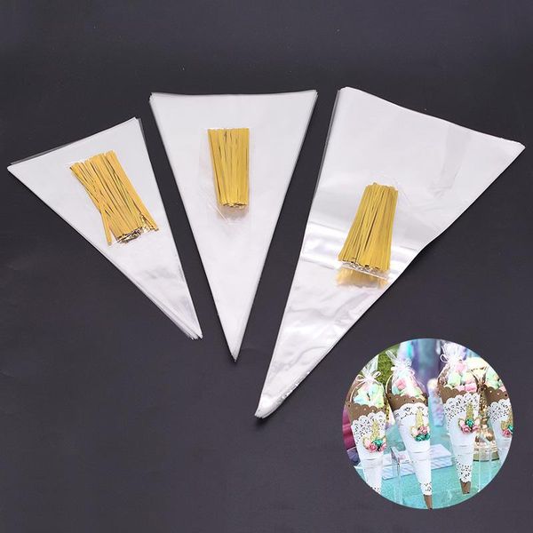 gift wrap 50pcs/lot clear cone candy storage bags cones transprant plastic bag popcorn kids birthday party packing
gift wrap 50pcs/lot clear cone candy storage bags cones transprant plastic bag popcorn kids birthday party packing