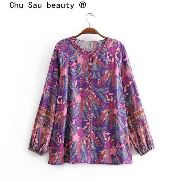 chu sau beauty fashion boho floral print summer shirts women holiday chic single breasted blouses female camisa de moda 210508, White
chu sau beauty fashion boho floral print summer shirts women holiday chic single breasted blouses female camisa de moda 210508, White