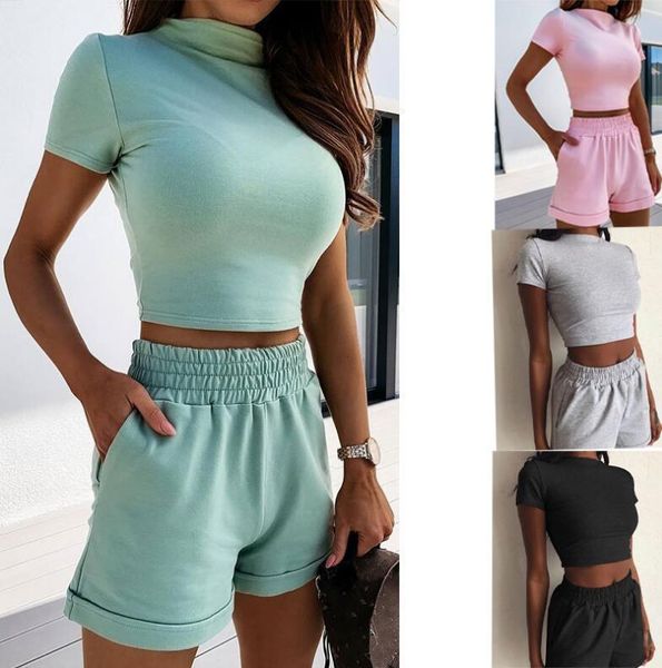 stylish sports suit 2021 spring and summer tracksuits solid color tight navel fashion leisure for women, Gray
stylish sports suit 2021 spring and summer tracksuits solid color tight navel fashion leisure for women, Gray