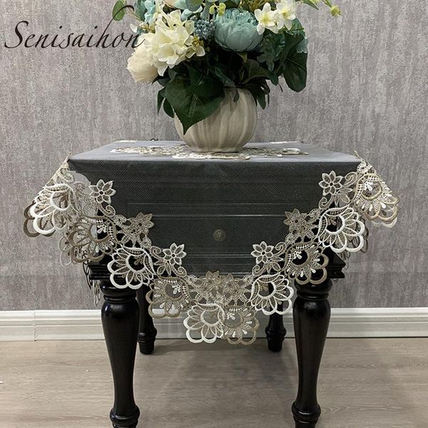 table cloth american square tablecloth jacquard satin fabric lace hollow embroidery nightstand cover/tv flag/coffee dust cover
table cloth american square tablecloth jacquard satin fabric lace hollow embroidery nightstand cover/tv flag/coffee dust cover