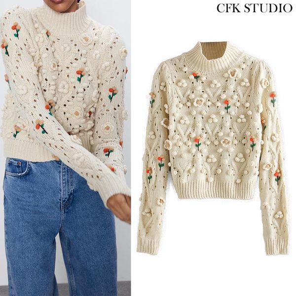 women's sweaters women sweater with o-neck embroidery knitted casual pullover top, White;black
women's sweaters women sweater with o-neck embroidery knitted casual pullover top, White;black