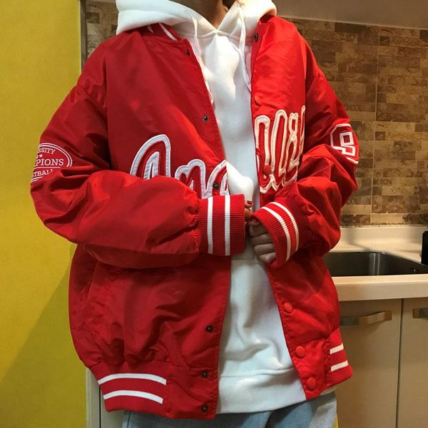 men's jackets mens bomber baseball fashion men anorak hip hop streetwear male casual uniform coats clothing, Black;brown
men's jackets mens bomber baseball fashion men anorak hip hop streetwear male casual uniform coats clothing, Black;brown