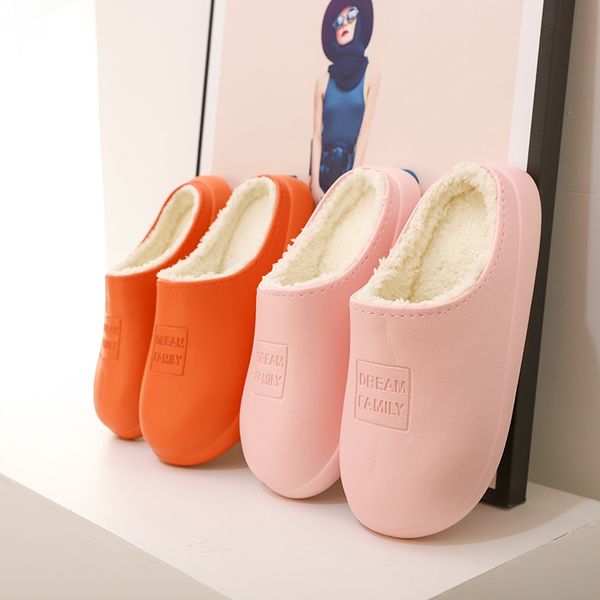 indoor home slippers women winter warm water-proof non-slipe cotton ladies plush lining sandals memory foam couples shoes, Black
indoor home slippers women winter warm water-proof non-slipe cotton ladies plush lining sandals memory foam couples shoes, Black