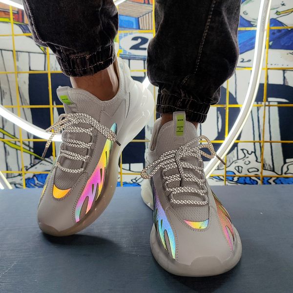 2021 summer youth trend sneakers men's mh alpha fashion reflective trendy popcorn soft bottom coconut sho, Black
2021 summer youth trend sneakers men's mh alpha fashion reflective trendy popcorn soft bottom coconut sho, Black