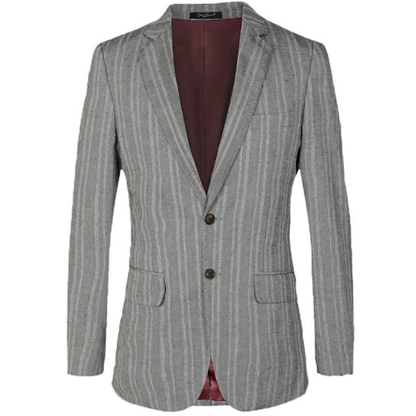 fashion suits men's single large size european stripe black casual korean slim hemp thin, White;black
fashion suits men's single large size european stripe black casual korean slim hemp thin, White;black