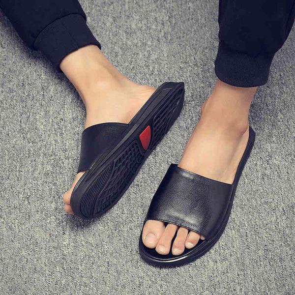 slippers fashion flip flops men home sandals leather summer shoes sandalias super comfortbeach drop dkf7, Black
slippers fashion flip flops men home sandals leather summer shoes sandalias super comfortbeach drop dkf7, Black