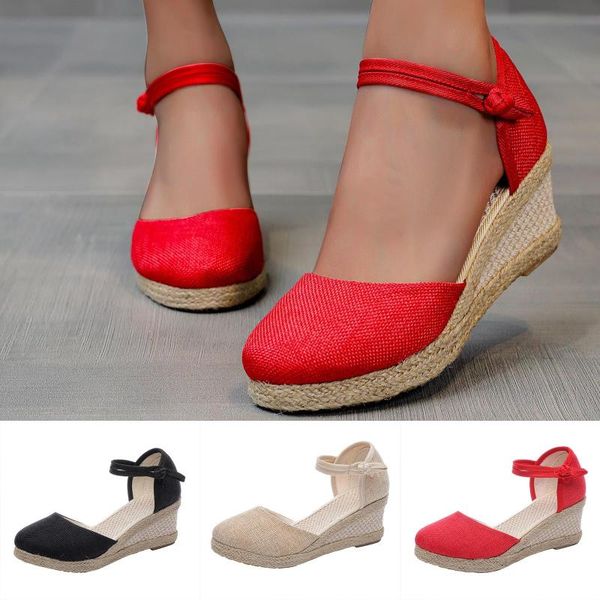 sandals women 2021 fashion women's casual shoes breathable slip-on outdoor leisure wedges beach, Black
sandals women 2021 fashion women's casual shoes breathable slip-on outdoor leisure wedges beach, Black