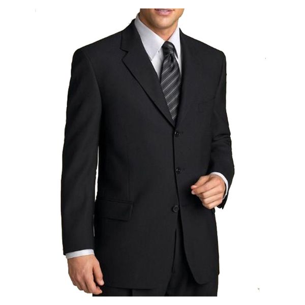 men's suits & blazers classic bespoke black men for suit, tailored with 3 button, notch lapel, flap pocket, White;black
men's suits & blazers classic bespoke black men for suit, tailored with 3 button, notch lapel, flap pocket, White;black