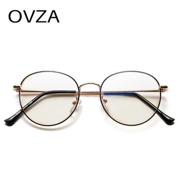 fashion sunglasses frames ovza metal eyewear women classic oval optical glasses frame men retro style s1092, Black
fashion sunglasses frames ovza metal eyewear women classic oval optical glasses frame men retro style s1092, Black