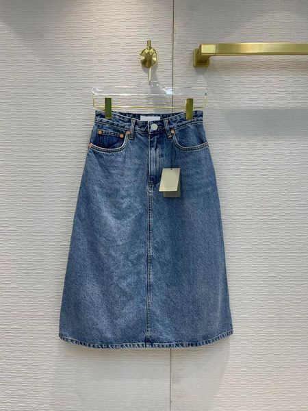 skirts spring/summer 2021 women's temperament casual commute simple high-waisted a-word medium-length denim skirt, Black
skirts spring/summer 2021 women's temperament casual commute simple high-waisted a-word medium-length denim skirt, Black