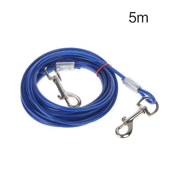 pet tie-out leash heavy duty steel wire metal chain dog lead line drop collars & leashes
pet tie-out leash heavy duty steel wire metal chain dog lead line drop collars & leashes