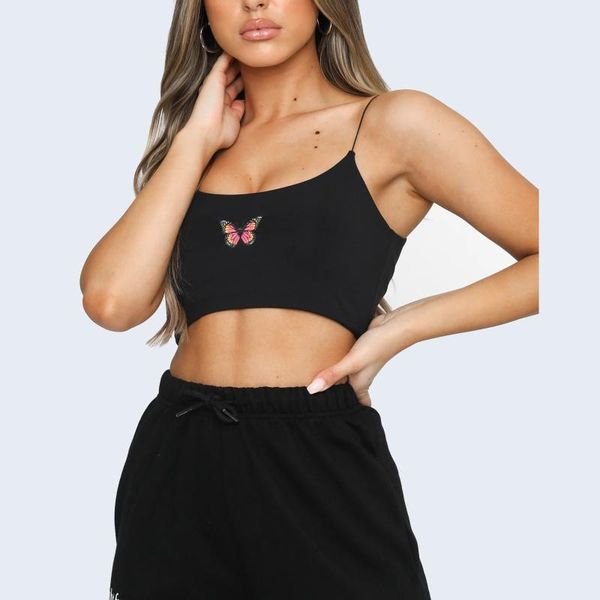 bar for women fashion butterfly printed tank ladies cami swing vest soft lingerie quality female lenceria #3 camisoles & tanks, Black;white
bar for women fashion butterfly printed tank ladies cami swing vest soft lingerie quality female lenceria #3 camisoles & tanks, Black;white