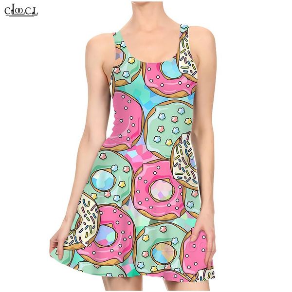 casual dresses cloocl est delicious food donuts 3d print summer for women dress sleeveless party slim beach, Black;gray
casual dresses cloocl est delicious food donuts 3d print summer for women dress sleeveless party slim beach, Black;gray