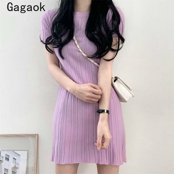 women vintage sheath dress summer o-neck solid short empire mini dresses slim bodycon chic wild korean vestidos 210531, Black;gray
women vintage sheath dress summer o-neck solid short empire mini dresses slim bodycon chic wild korean vestidos 210531, Black;gray