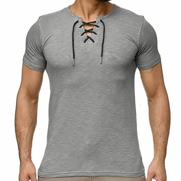 factorylj32 t-shirt 2019 bandage summer short sleeve men's, White;black 
factorylj32 t-shirt 2019 bandage summer short sleeve men's, White;black