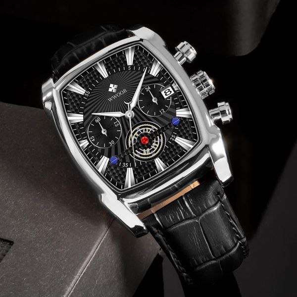 wristwatches wwoor 2021 men watch quartz causal black leather military calendar waterproof wristwatch clock reloj hombre, Slivery;brown
wristwatches wwoor 2021 men watch quartz causal black leather military calendar waterproof wristwatch clock reloj hombre, Slivery;brown