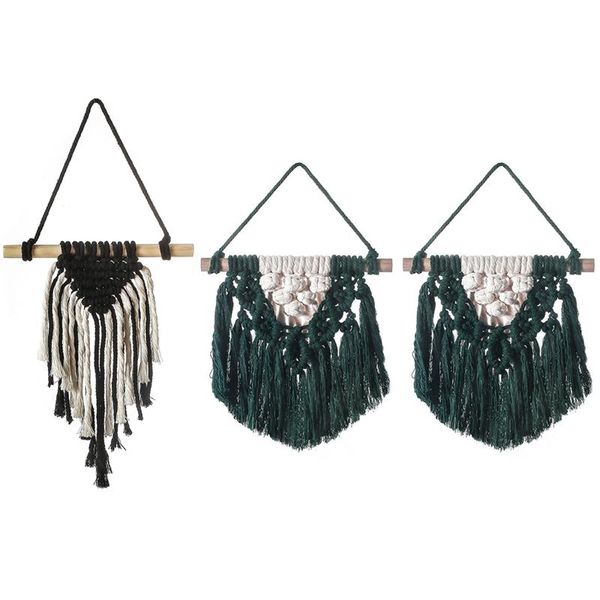 tapestries 3 pcs macrame wall hanging tapestry woven home room decorative, 1 40 x 20cm & 2 32
tapestries 3 pcs macrame wall hanging tapestry woven home room decorative, 1 40 x 20cm & 2 32