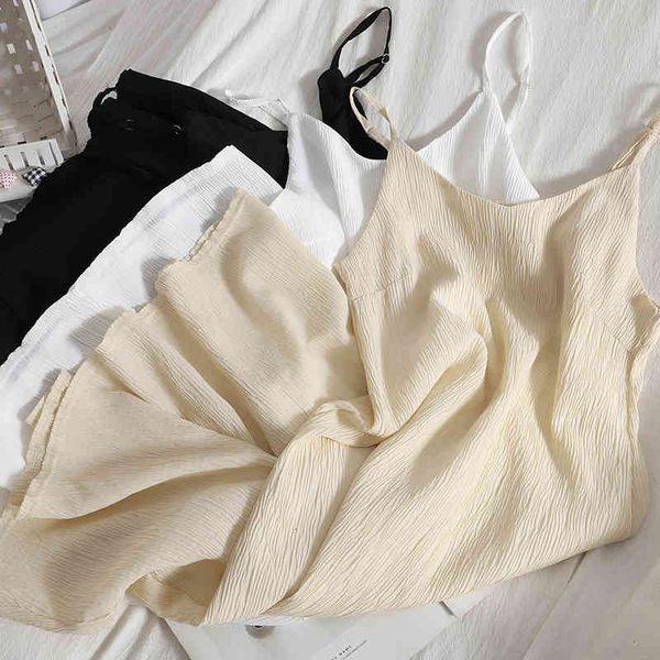 two piece dress summer style temperament casual solid color suspender dress for womens korean bottom hedging one-step crumpled j1s, White
two piece dress summer style temperament casual solid color suspender dress for womens korean bottom hedging one-step crumpled j1s, White