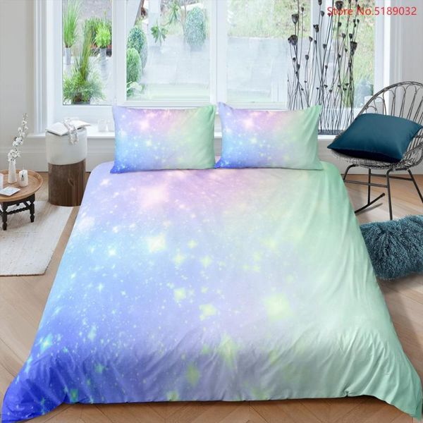 bedding sets shining rainbow star print duvet cover girls bed comforter full king size 2/3 piece gift bedspread
bedding sets shining rainbow star print duvet cover girls bed comforter full king size 2/3 piece gift bedspread