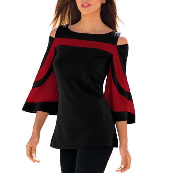 women's blouses & shirts womens and pullover women cold shoulder long sleeve sweatshirt blusas shirt flare blouse, White
women's blouses & shirts womens and pullover women cold shoulder long sleeve sweatshirt blusas shirt flare blouse, White