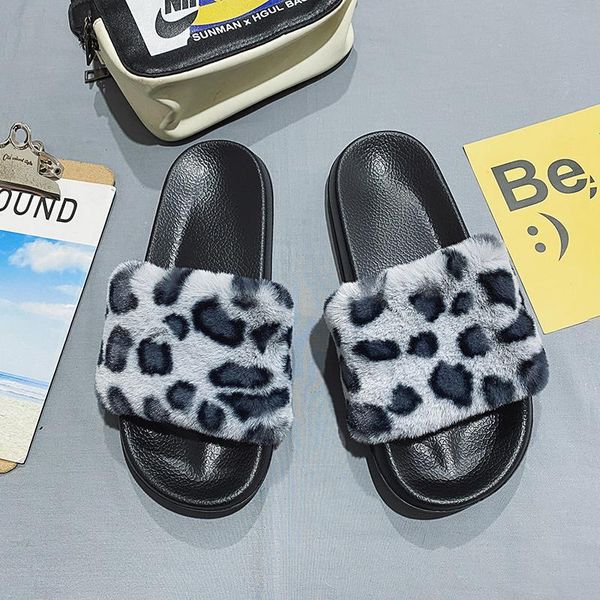 slippers leopard print ladies fashion flock women peep toe cross plush pink and bro 6dyz, Black
slippers leopard print ladies fashion flock women peep toe cross plush pink and bro 6dyz, Black