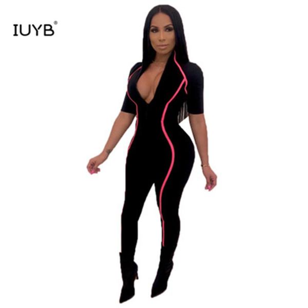 women's jumpsuits & rompers iuyb jumpsuit black play casual long suits short pants sleeves comfortable splice mdo9006, Black;white
women's jumpsuits & rompers iuyb jumpsuit black play casual long suits short pants sleeves comfortable splice mdo9006, Black;white
