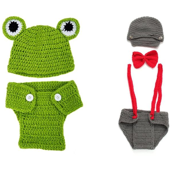 hair accessories 2 set born baby boys girls crochet knit costume po pography props outfit, a & b, Slivery;white
hair accessories 2 set born baby boys girls crochet knit costume po pography props outfit, a & b, Slivery;white